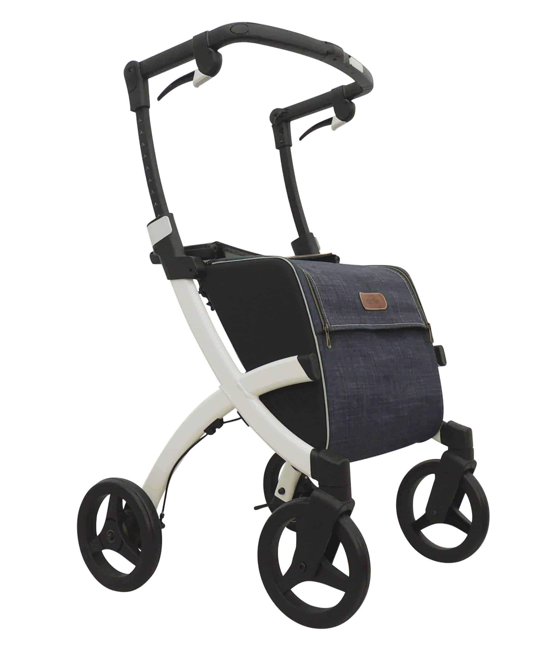 Rollz Flex Premium Lightweight Mobility Rollator Shopper Walkers - Small - Senior.com Rollators